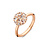 ROOS 1835 ROOS1835 Ring 18k Roségoud met 0.86ct roosdiamant 080DR86R18