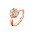 ROOS 1835 ROOS1835 Ring 18k Roségoud met diamant 080DR86R18
