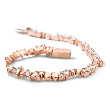 ROOS 1835 ROOS1835 Armband 18k Roségoud met diamant 148B310R18