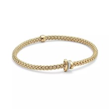 Fope FOPE Armband Flex-It Prima 18k Geelgoud met diamant 74408BX_BB_G_GBG_00M