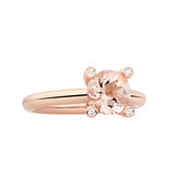 Bron BRON Ring Phlox 18k Roségoud met roze beryl 8RR4715RBBR