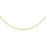 HuisCollectie Huis Collectie Gourmette Collier 14k geelgouden 1,3 mm breed en 60 cm lang  23814