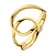 Mrs.Janssen MRS. JANSSEN 14k geelgouden fantasie ring Connected 610416