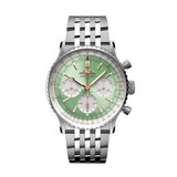 Breitling Breitling Navitimer Automatic 41 B01 Chronograph mint groen  AB0139211L1A1