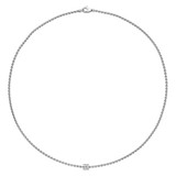 Fope FOPE Collier Aria 18k Witgoud met diamant 89003CX_BB_B_XBX_042