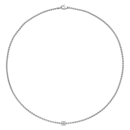 Fope FOPE Collier Aria 18k Witgoud met diamant 89003CX_BB_B_XBX_042