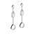 Mrs.Janssen Mrs.Janssen Oorhangers 14k Witgoud 610599