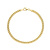 HuisCollectie HuisCollectie  Armband 14k geelgoud gourmet 4mm 19cm 610594