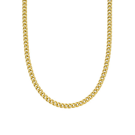 HuisCollectie HuisCollectie  Collier 14k geelgoud gourmet 4mm 45cm 610593