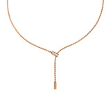Fope FOPE Collier Aria 18k Roségoud met diamant 89003FX_BB_R_RRX_042