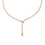 Fope FOPE Collier Aria 18k Roségoud met diamant 89003FX_BB_R_RRX_042