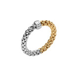 Fope FOPE Ring Essentials Flex-It 18k geelgoud-witgoud 06E08AX_XX_2_XGX_00M