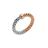 Fope FOPE Ring Essentials Flex-It 18k roségoud-witgoud 06E08AX_XX_1_XRX_00M