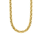 HuisCollectie HuisCollectie Collier met ovale schakels 14k Geelgoud 6.7 mm 45cm - 610591