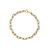 HuisCollectie HuisCollectie Armband 14k Bicolor goud 5.5 mm  19 cm - 610595