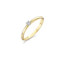 Blush Blush Diamonds Ring 14k Geelgoud met 0.06ct diamant 1601BDI