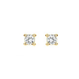 Blush Blush Diamonds Oorstekers 14k geelgoud met diamant 7601YDI