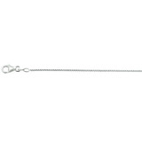HuisCollectie Huis Collectie Venitiaans Collier 14k witgouden 1,0 mm breed en 45 cm lang  22199