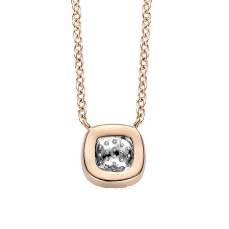 Tirisi Moda TIRISI Collier Milano Sweeties 18k roségoud met diamant TP9154D(2P)