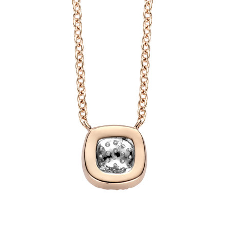 Tirisi TIRISI Collier Milano Sweeties 18k Roségoud met diamant TP9154D(2P)