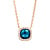 Tirisi Moda Tirisi Milano Mini Sweeties Collier 18k roségoud met London Blue TP9152LBTP