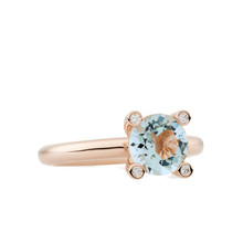 Bron BRON Ring Phlox 18k Roségoud met Topaas en diamant 8RR4715BTBR