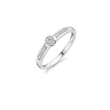 Blush Blush Diamonds Ring 14k witgoud met 0.12 ct diamant 1623WDI