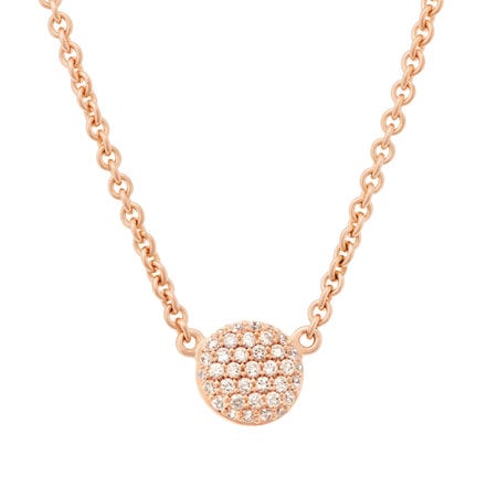 Bron BRON Collier Stardust 18k Roségoud met diamant 8CR4396BR