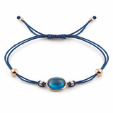 AL CORO AL CORO Armband Amici 18k Roségoud met Kwarts NB596BLBQR