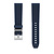 Breitling Breitling horlogeband milanese blauw rubber band 22-20 mm zonder gesp 280S