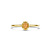 Blush Blush Ring 14k geelgouden ring met Oranje Kattenoog 1225YCO