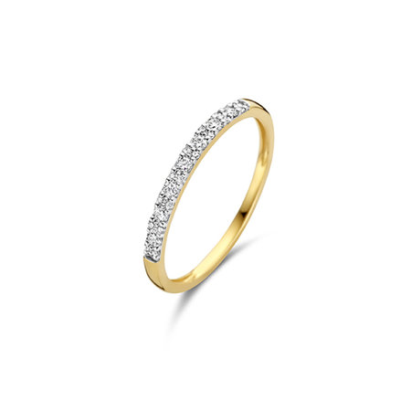 Blush BLUSH Diamonds Ring 14k Geelgoud met 0.17ct diamant 1640YDI