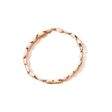 Monzario Monzario Links Armband 14k Roségoud 2.5mm 864A ROSE