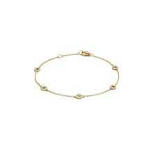 Blush Blush Armband 14k geelgoud met zirkonia 2200YZI