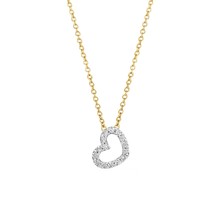 Blush Blush Diamonds Collier 14k bicolor met diamant 3608YDI