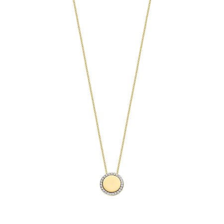 Blush Blush Collier 14k geelgoud met zirkonia 3124YZI