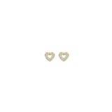 Blush Blush Oorstekers 14k geelgoud met zirkonia 7299YZI