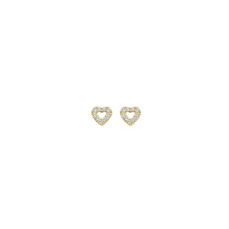 Blush Blush Oorstekers 14k geelgoud met zirkonia 7299YZI
