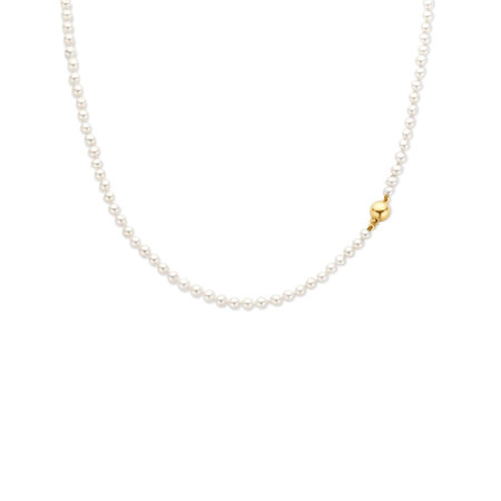 Mrs.Janssen Mrs.Janssen Zoetwater Parel Collier A 4mm 14k 40cm 25212