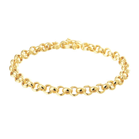 HuisCollectie HuisCollectie Armband 14k Geelgoud jasseron 5.5mm 610175