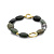 HuisCollectie HuisCollectie Edelsteen Armband 18k Geelgoud met Mos Agaat 606252