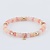 Y&G Y&G Armband 14k geelgoud met Rozenkwarts, roze Aventurijn - SP0010