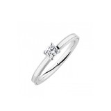 Christian Bauer Christian Bauer Ring 18k Witgoud met 0.20ct diamant 0140553