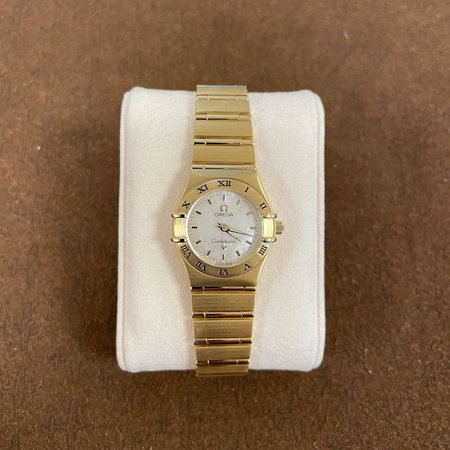 Omega PRE-OWNED OMEGA Constellation 18k Goud 22.5mm 1162.70.00