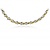 HuisCollectie HuisCollectie Collier 14k Bicolor geelgoud met witgoud 7mm 45cm 611788