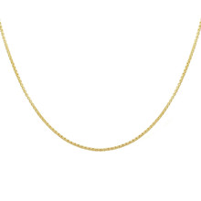 HuisCollectie HuisCollectie Collier 14k geelgoud Venetiaans bol 1.2mmx42cm  - 607454