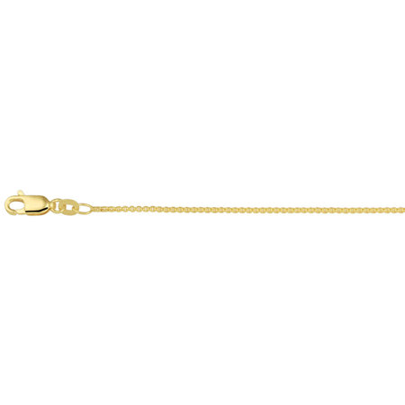 HuisCollectie HuisCollectie Collier 14k geelgoud Venetiaans bol 1.2mmx42cm  - 607454
