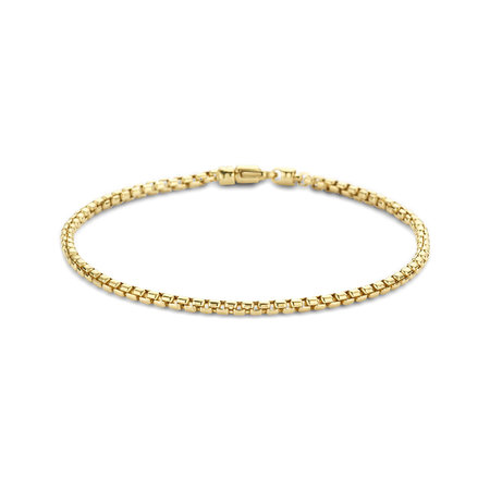 HuisCollectie Mrs.Janssen Armband 14k Geelgoud Venetiaans Bol 2.5mm x 19cm  - 611806