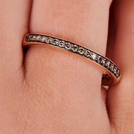 Tirisi TIRISI Ring 18k Roségoud met champagne diamant TR1115CYP