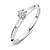 HuisCollectie HuisCollectie Ring 14k witgoud met 0.19ct diamant 612028